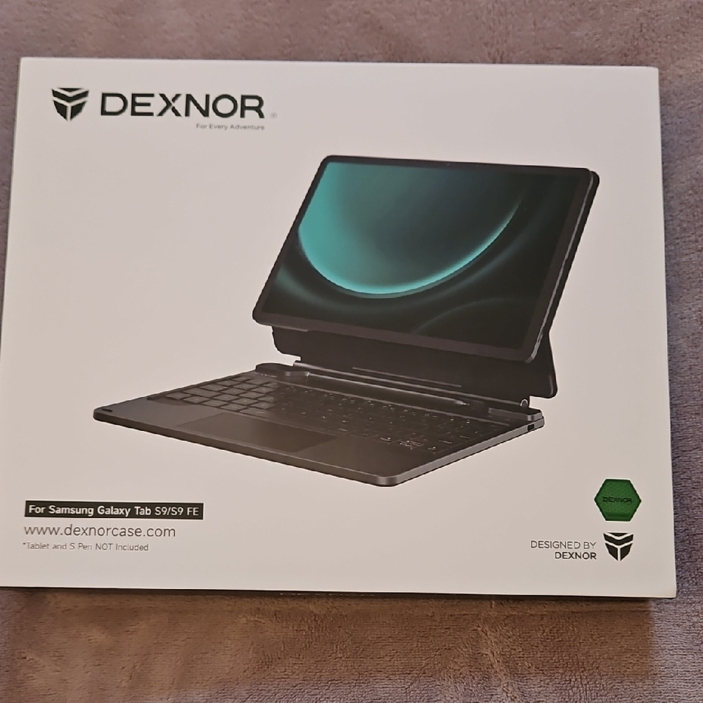 DEXNOR Keyboard Case for Samsung Galaxy Tab S9/S9 FE